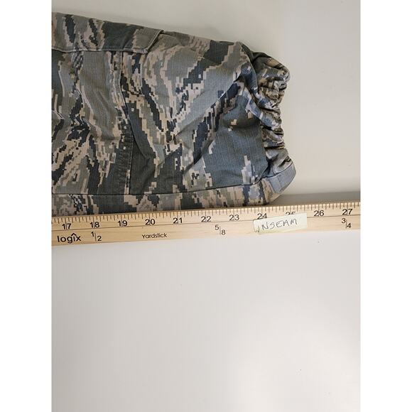 USAF Military Green Tan Camo Heavy Duty Women's Jogger Pants SZ 12S - Picture 9 of 10